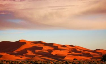 Dunes at Erg Chebbi with Trek In Morocco desert tours.