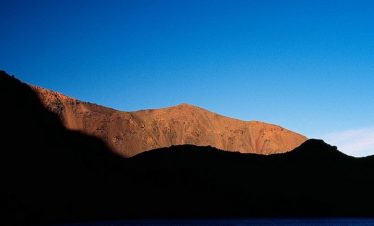 Trekking in the Atlas mountains with the guides at Trek in Morocco